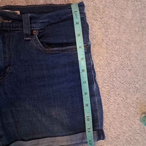 Levi's Denim Shorts Sz 27 - Picture 4 of 4